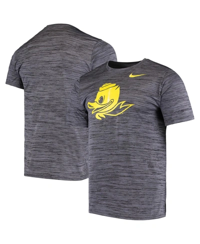 Shop Nike Men's Black Oregon Ducks Tonal Velocity Legend T-shirt