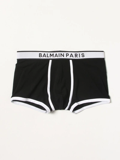 Shop Balmain Underwear  Men Color Black
