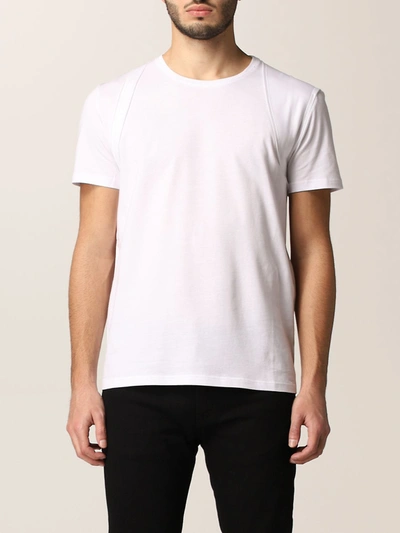 Shop Alexander Mcqueen T-shirt  Men Color White