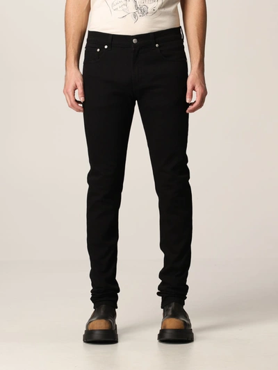 Shop Alexander Mcqueen Jeans  Men Color Black