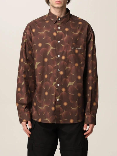 Shop Jacquemus Shirt  Men In Brown