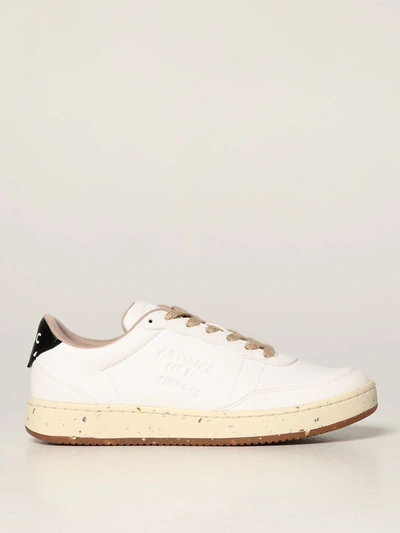 Shop Acbc Evergreen  Sneakers In Grapebase In White