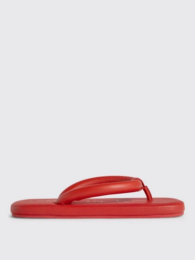 Shop Camperlab Hastalavista  Leather Sandals In Red