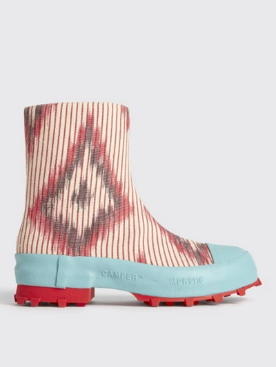Shop Camperlab Traktori  Fabric Boots In Multicolor