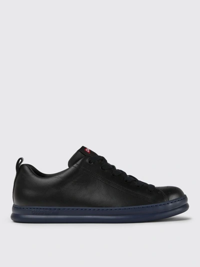 Shop Camper Runner  Sneakers In Leather In Black