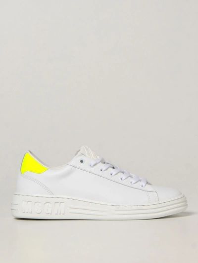 Shop Msgm Sneakers  Women Color Yellow