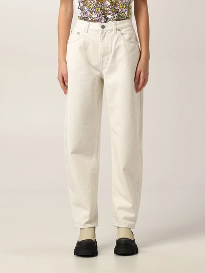 Shop Mcq By Alexander Mcqueen Mcq Denim Jeans In White