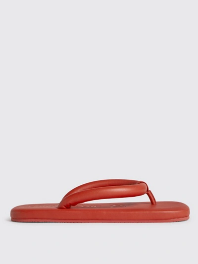 Shop Camperlab Hastalavista  Leather Sandals In Red