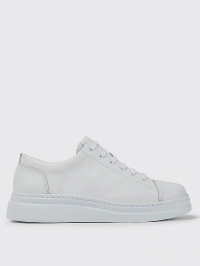 Shop Camper Runner Up  Sneakers In Calfskin In Weiss