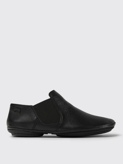Camper Right  Low Shoes In Leather In Schwarz