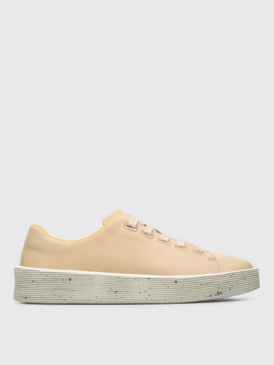 Shop Camper Courb  Trainers In Recycled Pet In Beige