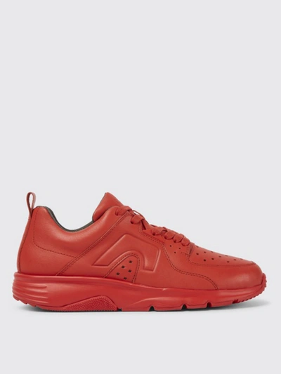 Shop Camper Drift  Sneakers In Calfskin In Red