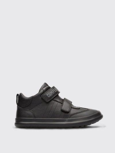 Shop Camper Pursuit  Sneakers In Leather In Black