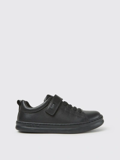 Camper Runner  Sneakers In Calfskin In Black