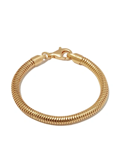 Shop Loren Stewart Zenith Snake-chain Bracelet In Gold