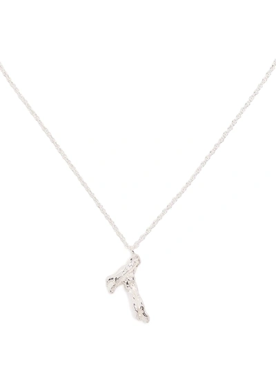 Shop Loveness Lee T Alphabet Necklace In Silber