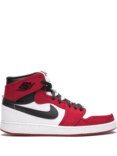 Jordan 1高帮板鞋 In Rot