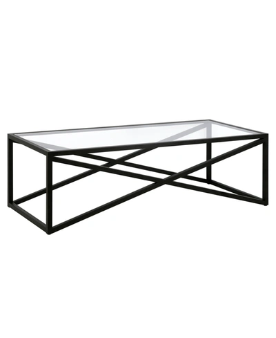 Shop Hudson & Canal Calix 54" Coffee Table In Blackened Bronze