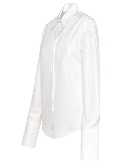 Shop Sportmax White Cotton Osimo Shirt