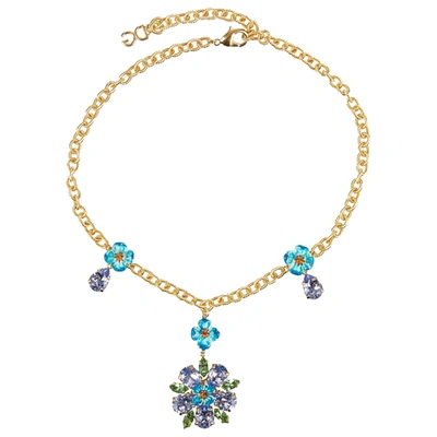 Pre-owned Dolce & Gabbana Necklace In Blue