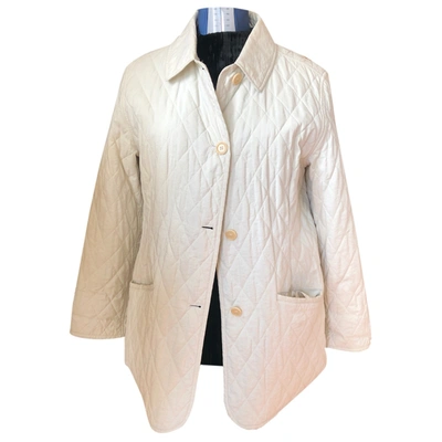Pre-owned Allegri Jacket In White