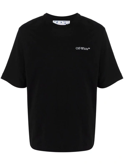 Shop Off-white Caravaggio Crowning Print T-shirt In Black