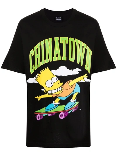Shop Market X The Simpsons Cowabunga Arc T-shirt In Black