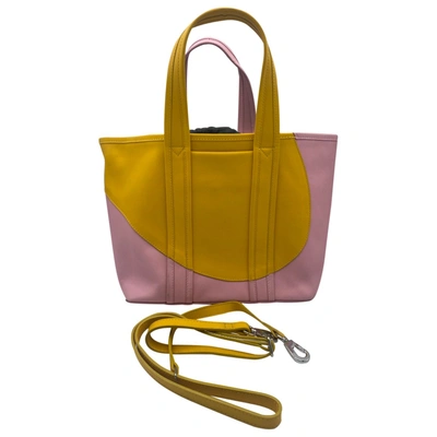 Pre-owned Pierre Hardy Leather Tote In Pink
