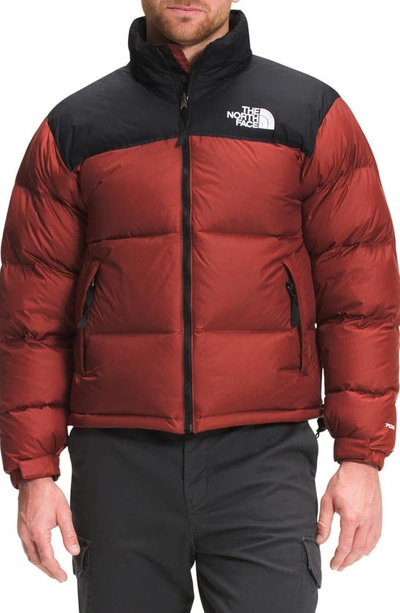 Shop The North Face Nuptse 1996 Packable Quilted Down Jacket In Brick House Red