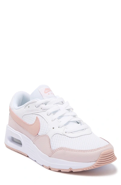 Shop Nike Air Max Sc Sneaker In White/pink Oxford-barely Rose