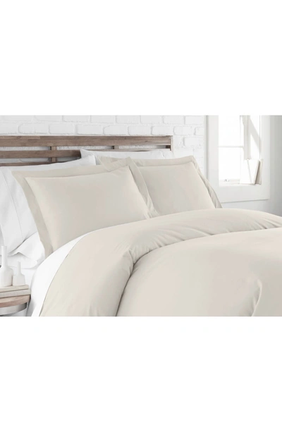 Shop Southshore Fine Linens Ultra-soft Microfiber Duvet Cover Set In Bone