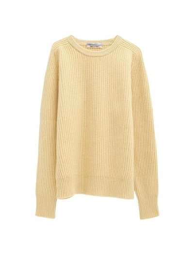 Cristaseya Ribbed Raglan Sweater In Yellow | ModeSens