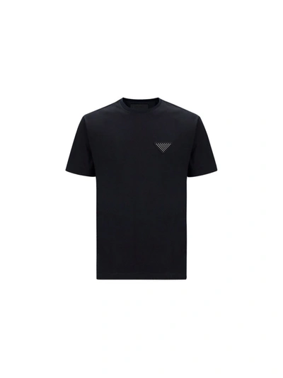 Shop Prada Black Other Materials T-shirt