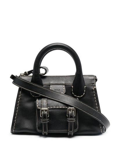 Shop Chloé Black Leather Handbag