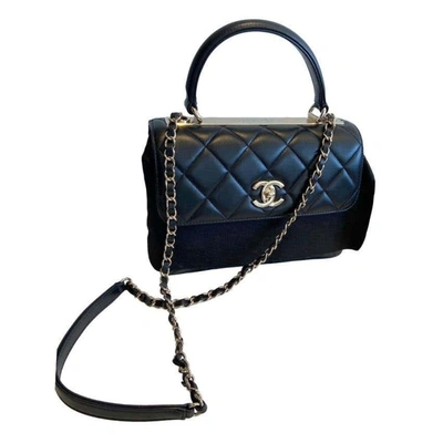 Pre-owned Chanel Trendy Cc Small In Black