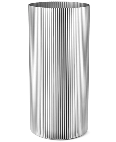 Georg Jensen Stainless Steel Large Bernadotte Vase
