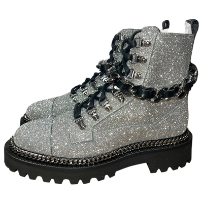 Balmain best sale glitter boots