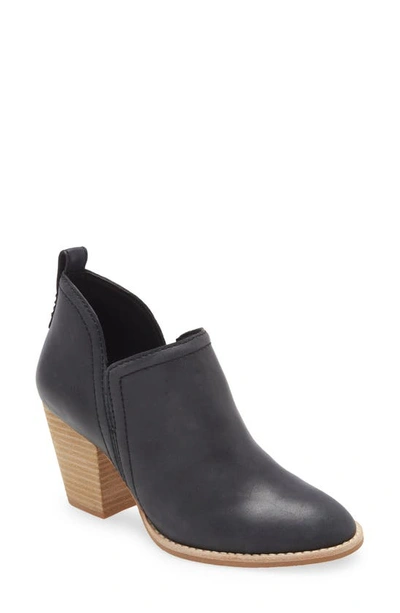 Shop Jeffrey Campbell Rosalee Bootie In Black Washed Natural