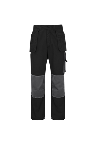 Shop Alexandra Mens Tungsten Holster Work Pants (black/gray)