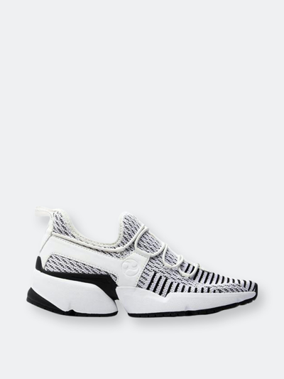 Shop Avrelife Avre Infinity Glide White And Black Sneakers