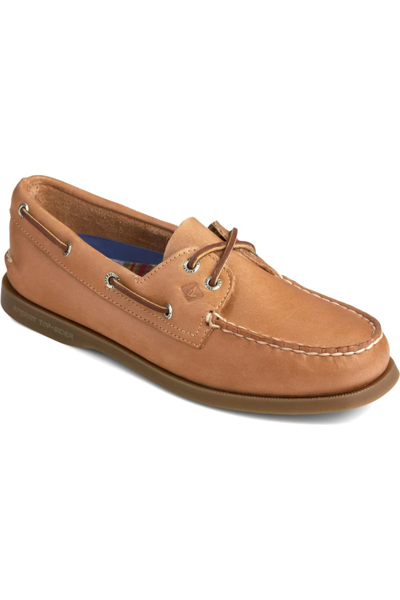 SPERRY SPERRY SPERRY WOMENS/LADIES AUTHENTIC ORIGINAL LEATHER BOAT SHOES (NUTMEG) 