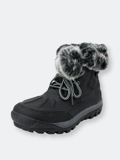 Shop Bearpaw Women's Becka High-top Snow Boot In Black