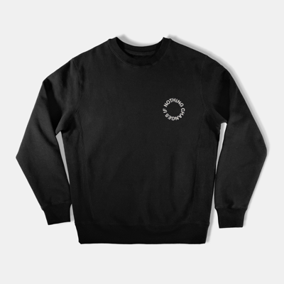 Shop Haerfest Crewneck Sweatshirt In Black
