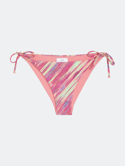 Shop Onia Kate Space Dye Bikini Bottom In Pink