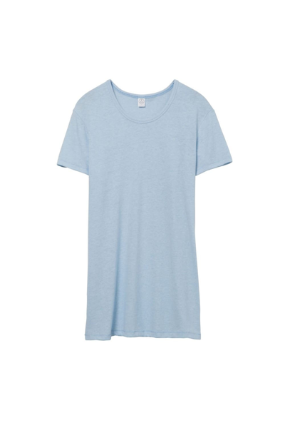 Shop Alternative Apparel Womens/ladies Vintage 50/50 T-shirt (blue Sky)