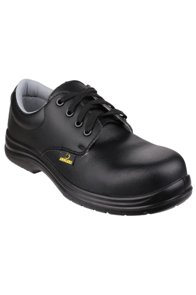 Shop Amblers Fs662 Unisex Safety Lace Up Shoes In Black