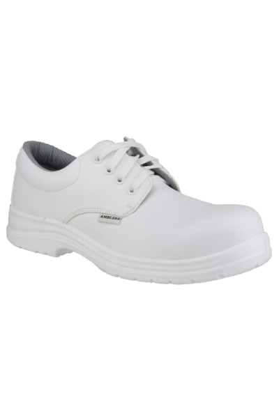 Shop Amblers Fs511 White Unisex Safety Shoes