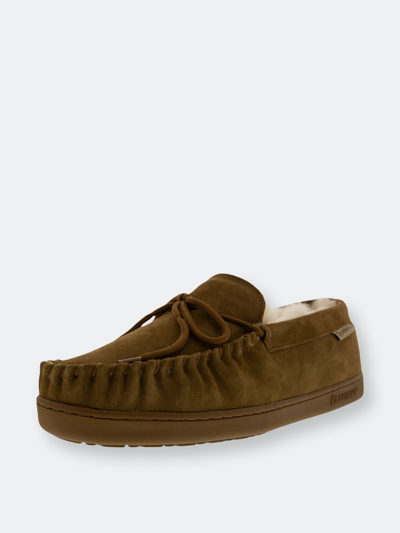 Shop Bearpaw Men's Moc Ii Ankle-high Suede Flat Shoe In Brown