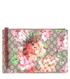 GUCCI Gg Blooms Printed Clutch