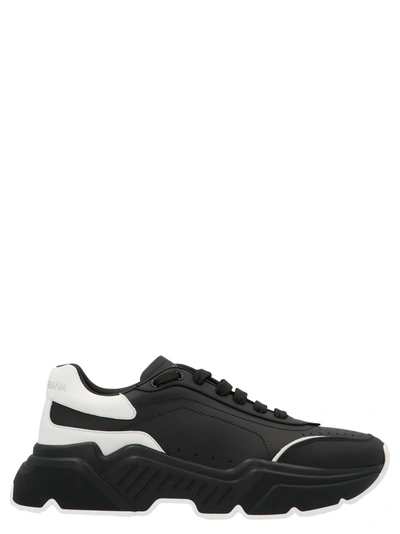 Shop Dolce & Gabbana Daymaster Shoes In Black&white